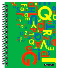 CUADERNO ASAMBLEA 21x27 T/EMPLACADA x 60hjs ESP RY