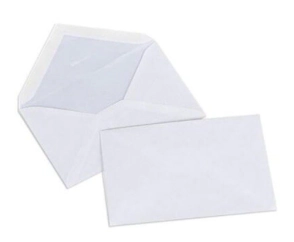 SOBRES COPY PLUS TARJETA 70grs 7 x 10.5 cm x 500u