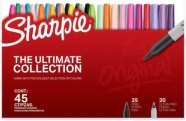 MARCADOR SHARPIE BOX X 45UNIDADES
