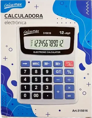 CALCULADORA CALCUMAX 515616 12 DIGITOS