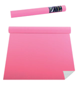 AUTOADHESIVO LAMA LISO PASTEL - ROSA 45cm x 10mts