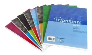 PROMO BLOCK TRIUNFANTE OFICIO X 40HJ CUADRICULADO x 50 unidades EFECTIVO-TRANSFERENCIA