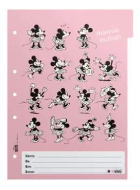 SEPARADOR MOOVING A4 MINNIE MOUSE