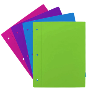 CARPETA LAMA Nº3 TAPA PP SURT. CRISTAL