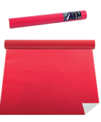 AUTOADHESIVO LAMA LISO - ROJO 45cm x 10mts