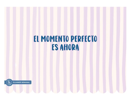 PLANNER RY A5 21x25cm MIX MOMENTO SEMANAL x 50hjs