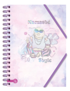 CUADERNO RY 20x28cm UNIVERSO PROTECCION x 100hjs RY C/ELAST.