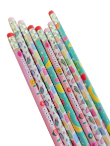 LAPIZ GRAFITO KIRUKI HB CANDY x 36u C/GOMA