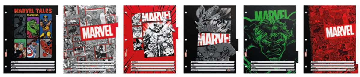 SEPARADOR MOOVING N�3 MARVEL x 6hjs