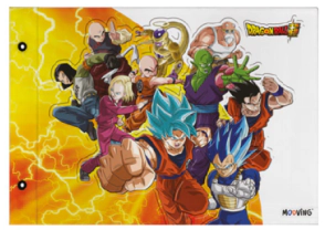CARPETA MOOVING TAPA N&ordm;5 DRAGON BALL