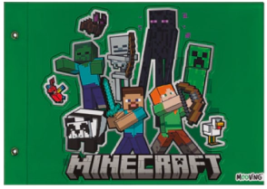 CARPETA MOOVING TAPA N&ordm;5 MINECRAFT