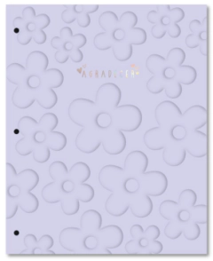 CARPETA LOBO TAPA N&ordm;3 PASTEL