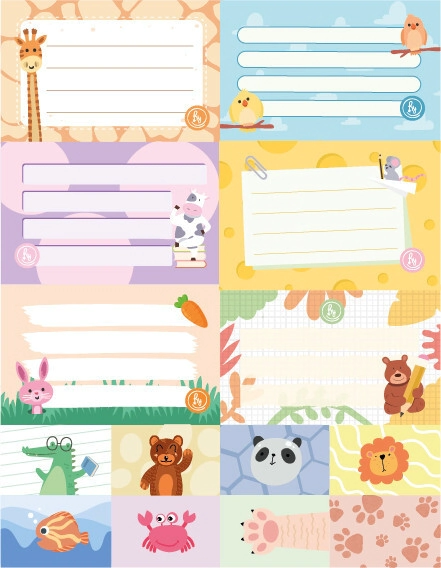 ROTULOS RY x 8u + STICKERS