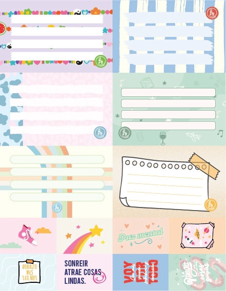 ROTULOS RY x 8u + STICKERS