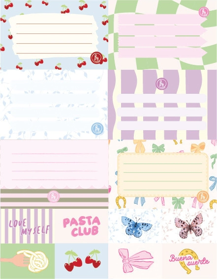 ROTULOS RY x 8u + STICKERS