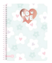 CUADERNO Ry 15x21cm SEMI FLEX MIX x 80hjs RY