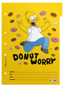 SEPARADOR MOOVING A4 SIMPSONS