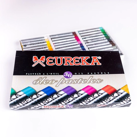 EUREKA OLEOS PASTEL x 36u SURTIDOS