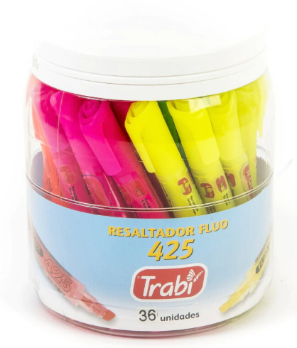 RESALTADOR TRABI 425 POTE x 36u SURTIDO