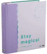 CARPETA MOOVING ESCOLAR 3x40 PASTEL