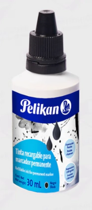 TINTA PELIKAN PERMANENTE x 30ml NEGRO
