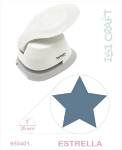 IBI CRAFT PERFORADORA ARTISTICA P/GOMA EVA 25mm 1&uml; ESTRELLA