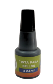 TINTA IBI SELLOS x 24ml NEGRA