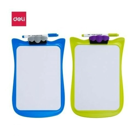 PIZARRA DELI ESCOLAR MARCO 206x303mm KIT marcador + borrador