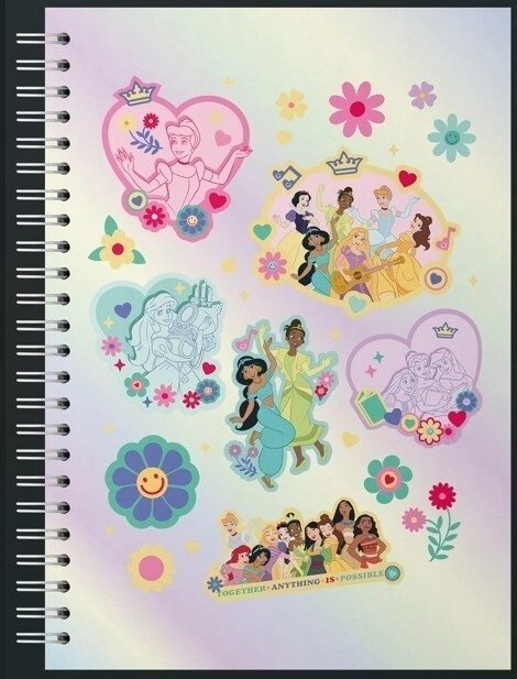 CUADERNO EZCO 16x21cm ESP PRINCESAS x 80hjs RY