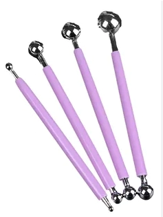 IBI CRAFT SET BOLILLOS METALICOS 4pcs 4-6-8-9-11-13-16-19m