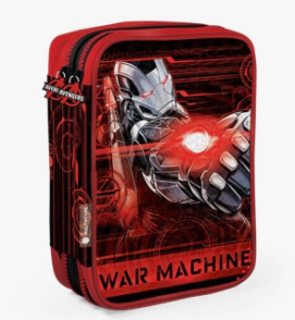 CANOPLA MULTISCOPE 2P BOX JUMBO PVC C/EFECTO AVENGERS