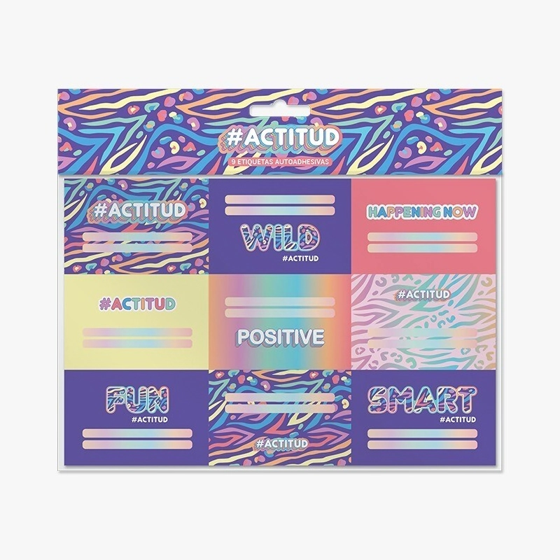 ROTULOS MULTISCOPE x 9u ACTITUD