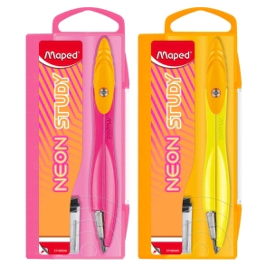 COMPAS MAPED STUDY NEON + ESTUCHE MINAS