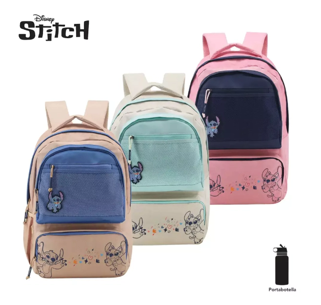 MOCHILA DISNEY STITCH 17.5"