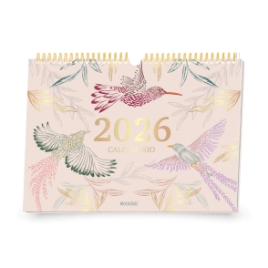 AGENDA MOOVING CALENDARIO 35x25 BOHO 2026