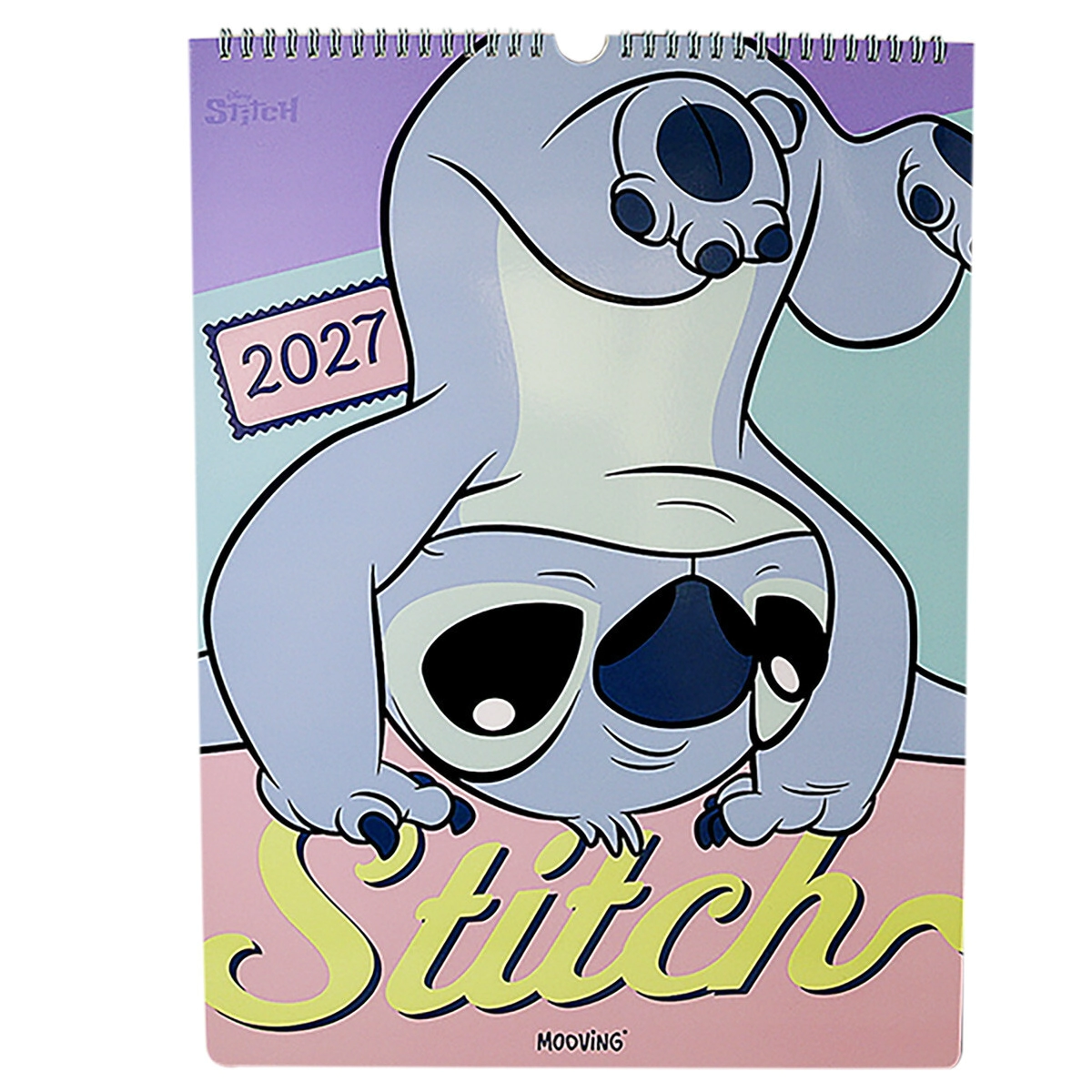 AGENDA MOOVING CALENDARIO 30x40 STITCH 2027