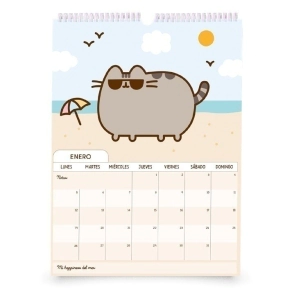 AGENDA MOOVING CALENDARIO 30x40 PUSHEEN 2026