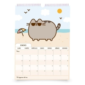 AGENDA MOOVING CALENDARIO 30x40 PUSHEEN 2026