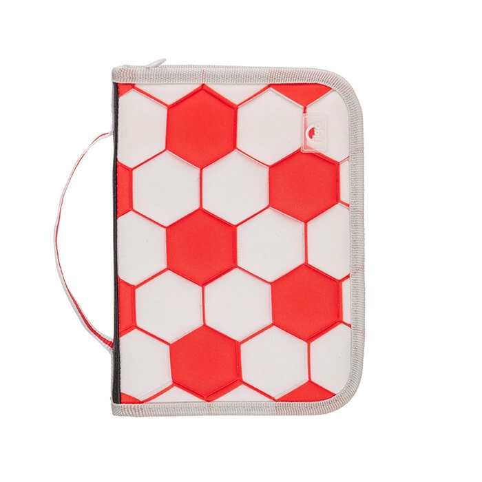 CANOPLA FILGO STARPAK RIGID / FUTBOL ROJO-BLANCO