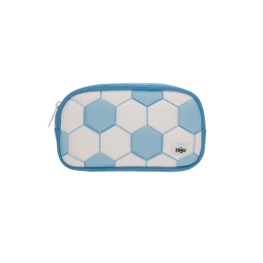 CANOPLA FILGO STARPAK POUCH / FUTBOL CELESTE-BLANCO