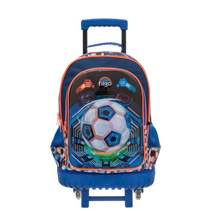 MOCHILA FILGO 3D 18" CON CARRITO / FUTBOL ARGENTINA