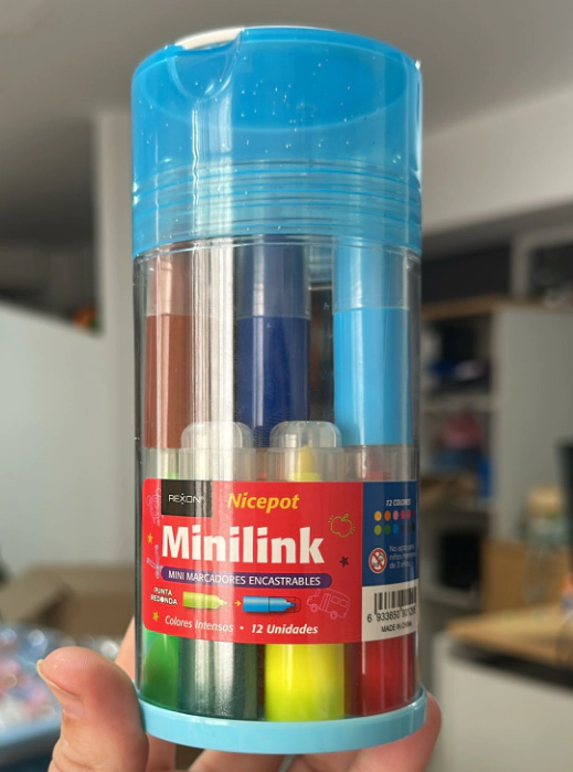 MARCADOR REXON MINILINK x 12u ENCASTRABLES