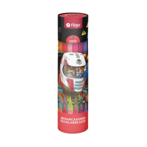 MARCADOR FILGO ESCOLAR 2220 FANTASIA RACER x 20u