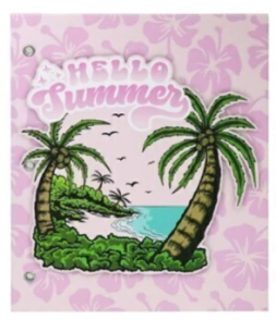 CARPETA REXON TAPA N&ordm;3 HELLO SUMMER