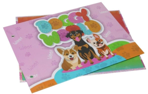 CARPETA REXON TAPA N&ordm;5 DOGGY WORLD