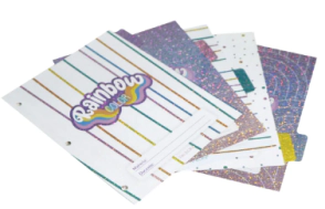 SEPARADOR REXON N&ordm;3 RAINBOW COLOR C/S x 5u