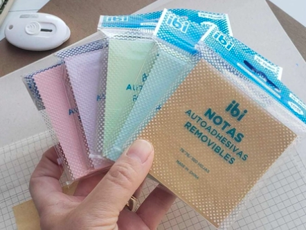 MEMO IBI KRAFT 76x76mm x 100hjs