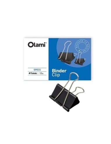 BINDER CLIP OLAMI 41mm x 12u