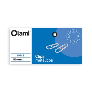 CLIPS OLAMI Nº6 50mm x 50u