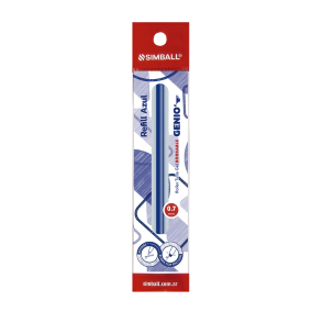 REPUESTO SIMBALL BORRABLE GENIO 2G 0.7mm ROLLER AZUL